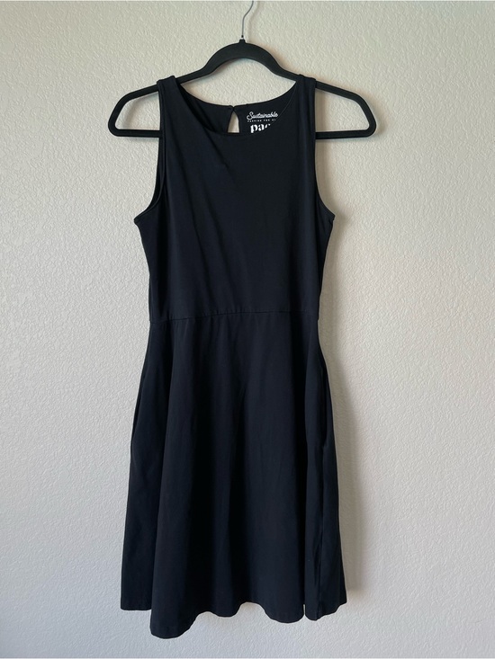 Pact Dresses & Skirts - Pact Organic Cotton Black Fit & Flare Stretch Dress Sleeveless Medium
